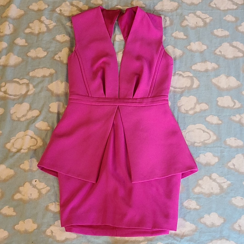 Sexy pink dress